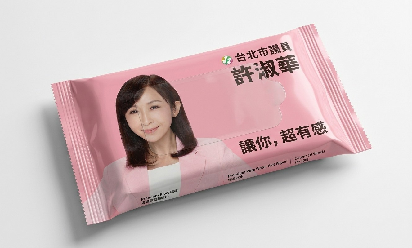 膠膜濕紙巾10抽